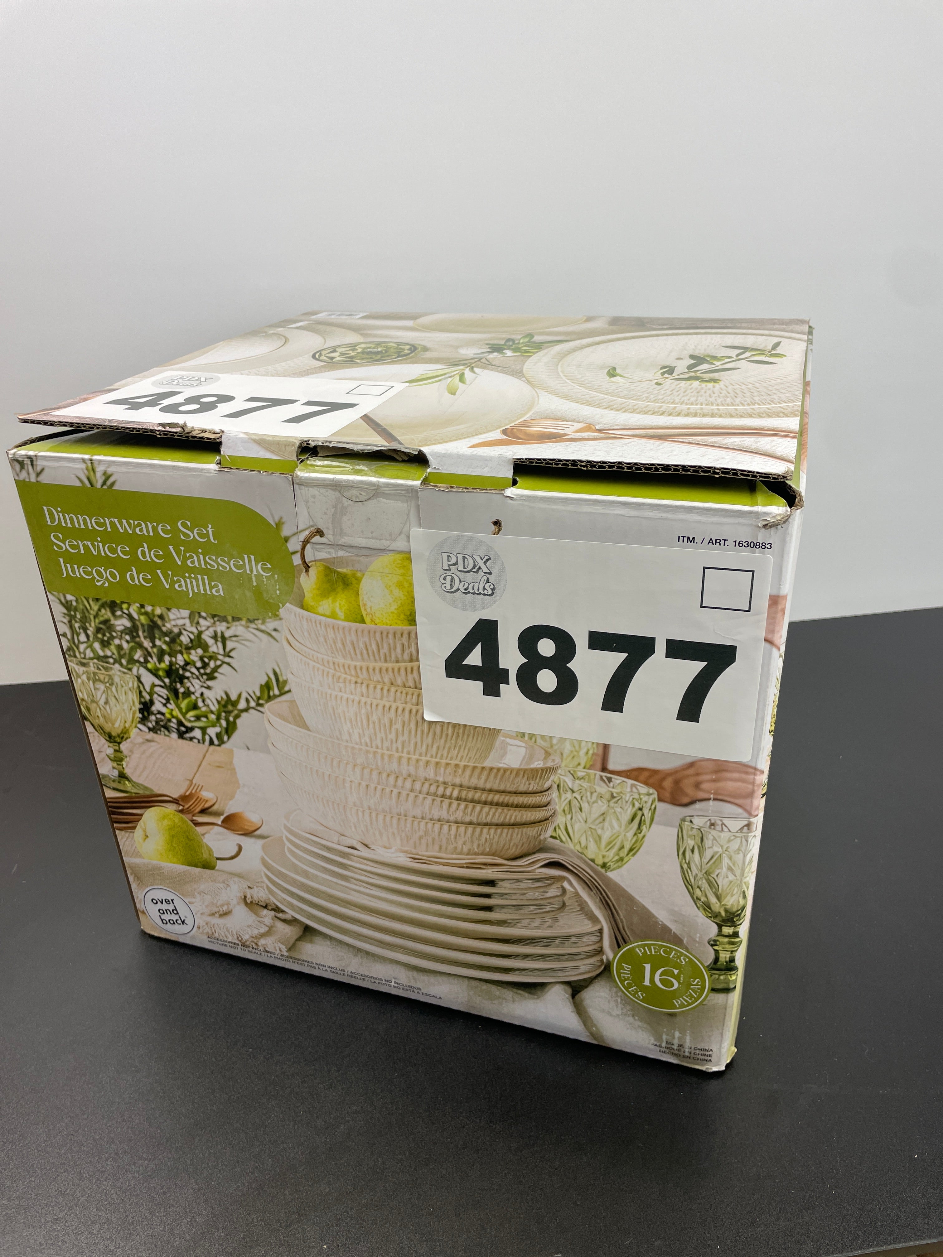 NEW - over&back Ivory WESTPOINT 16-piece Dinnerware Set – PDX Deals