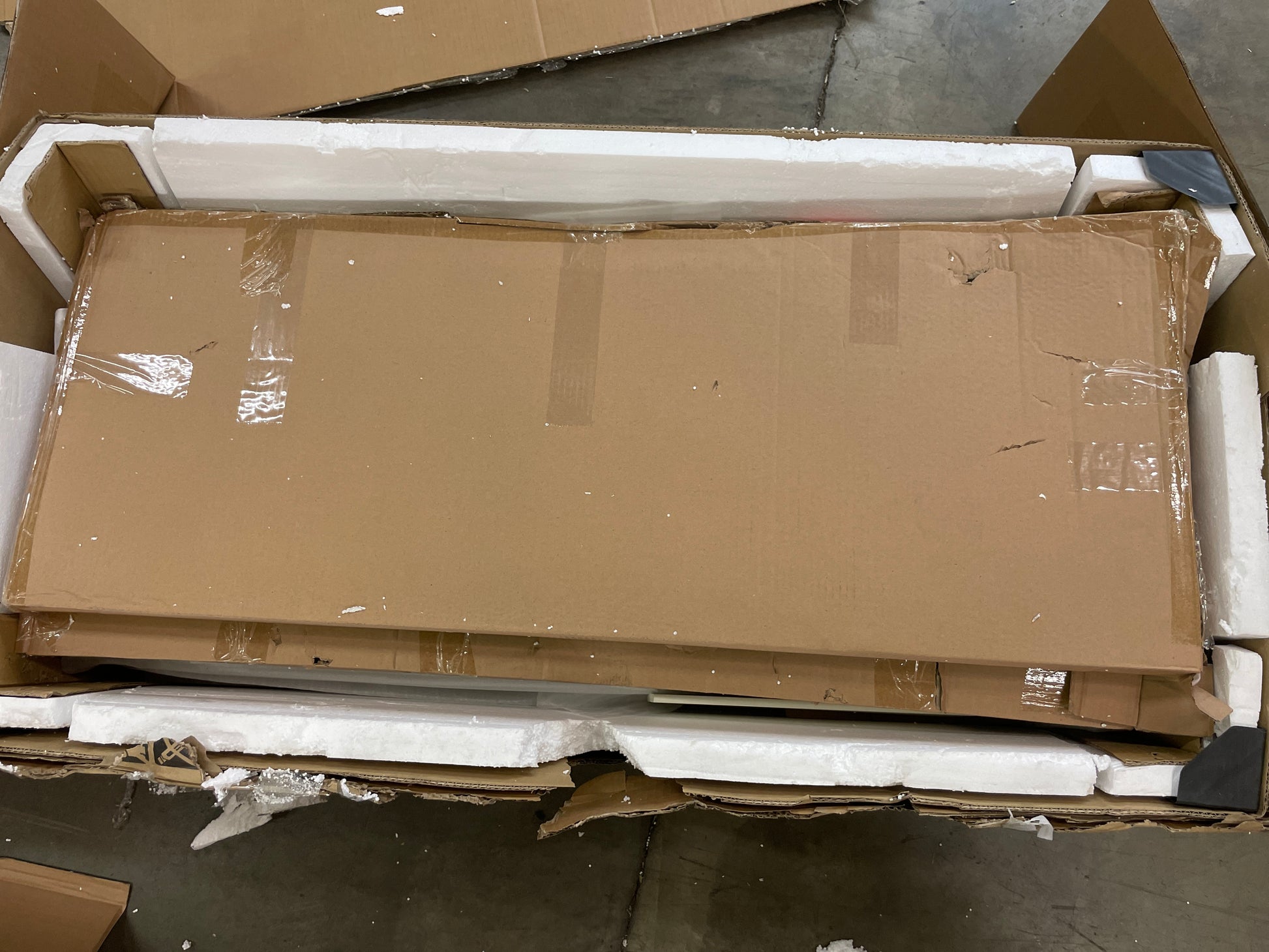 Homestyles Kitchen Cart with Stainless Steel Metal Top Rolling Mobile Kitchen Island with Storage and Towel Rack 54 Inch Width Off White - Retail $246