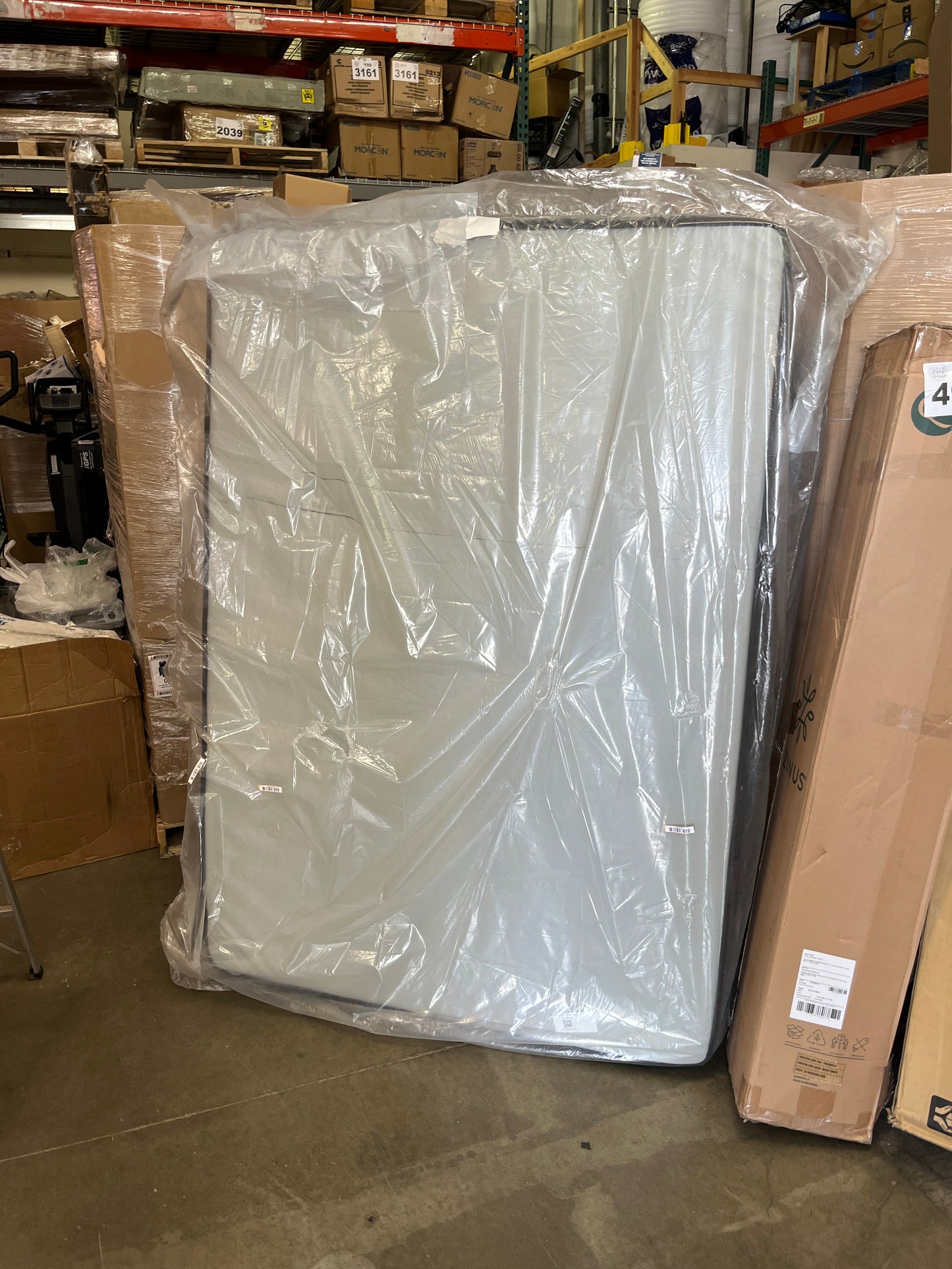 Sealy Posturepedic Plus 14" Euro Pillow Top Mattress with Cooling Air Gel Foam, Medium-Firm Memory Foam Mattress with Targeted Body Support, Full - Retail $1038