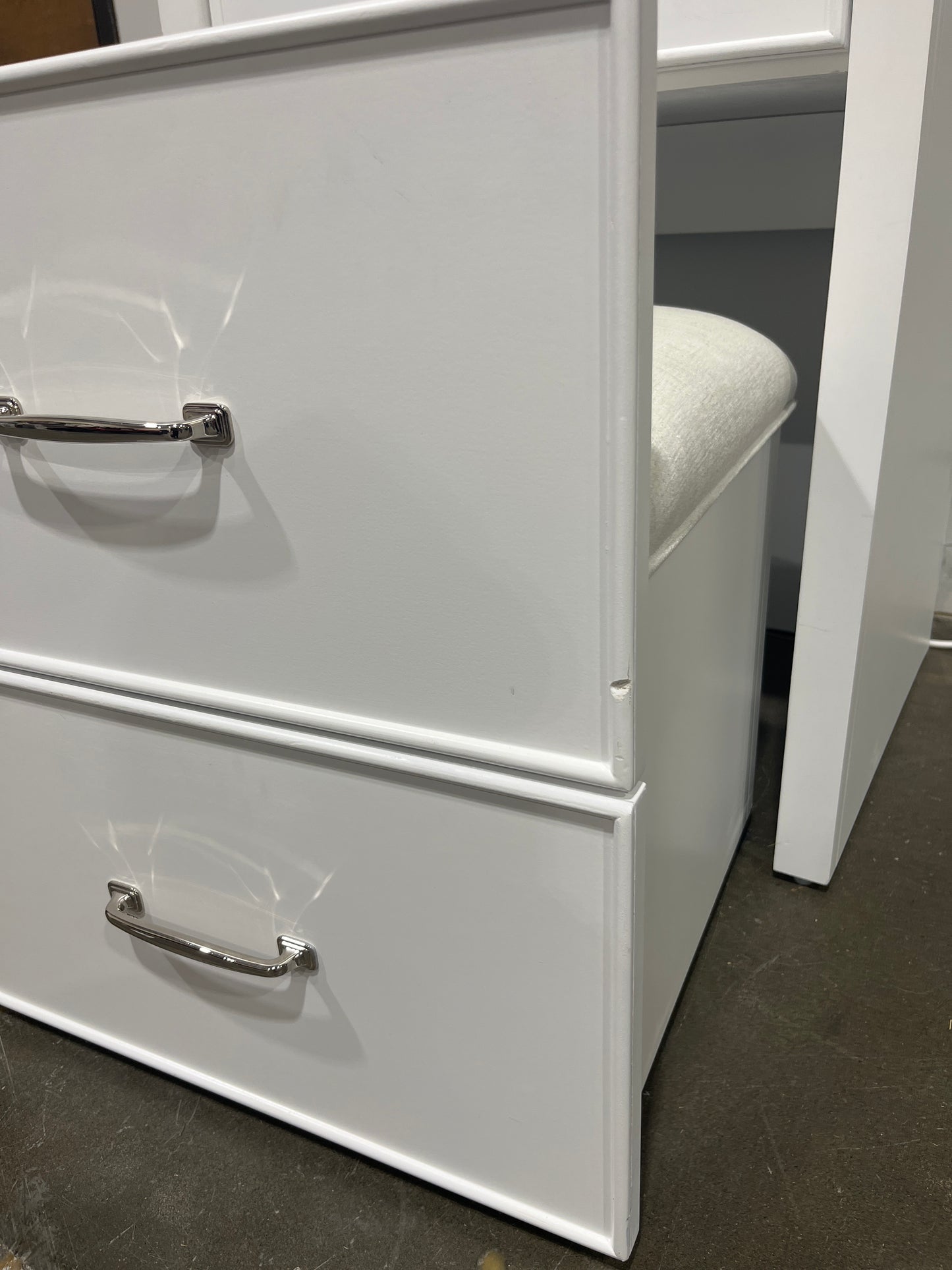 Odessa Lift-top Vanity with LED Lighted Mirror