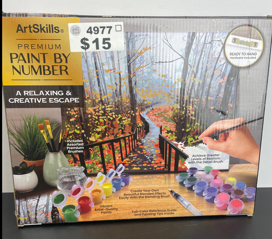 ARTSKILLS PAINT BY NUMBER - Retail $29