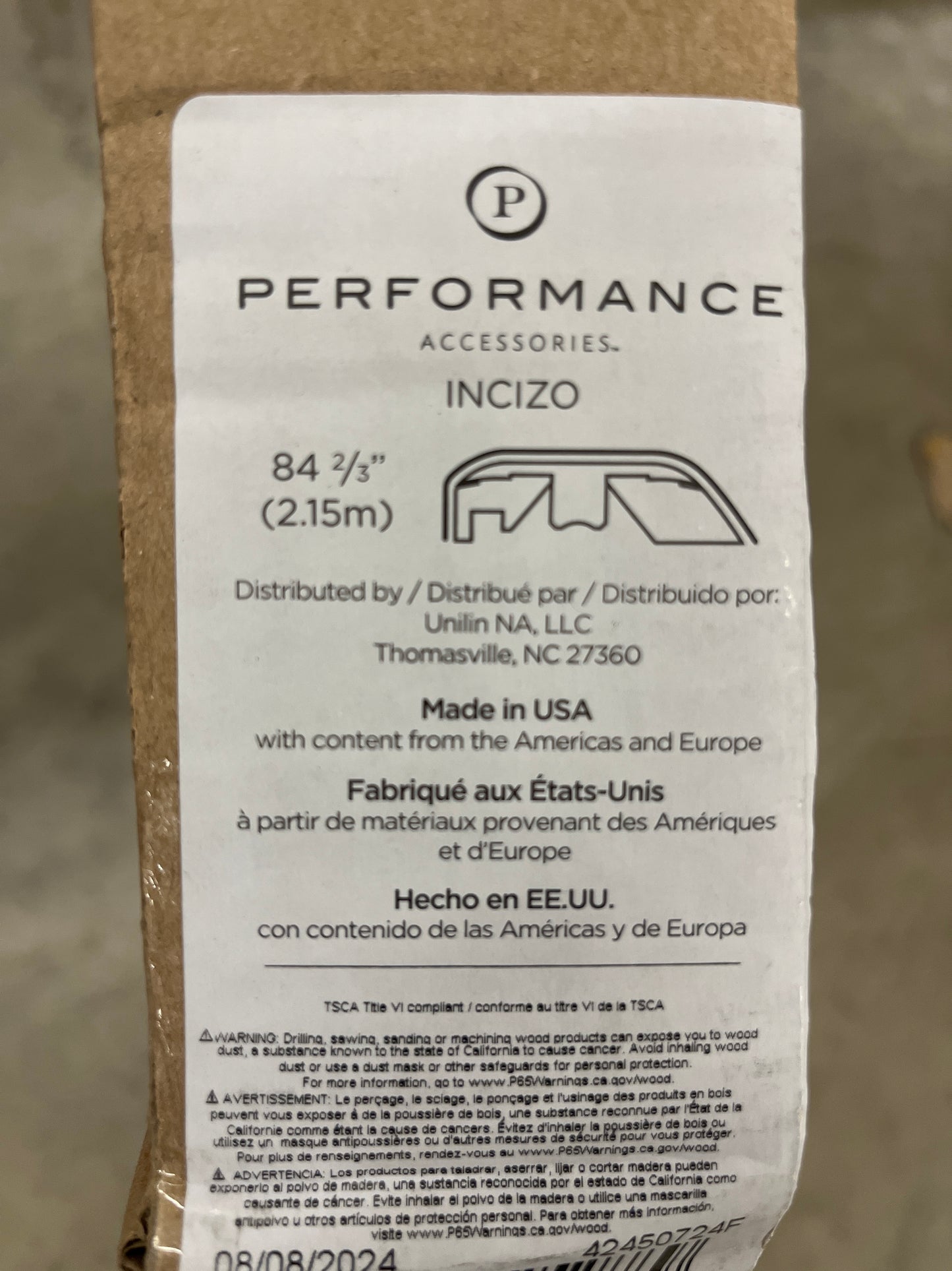 Mohawk InstaForm 5-in-1 Laminate Transition Molding MINC5-07914 - Retail $490