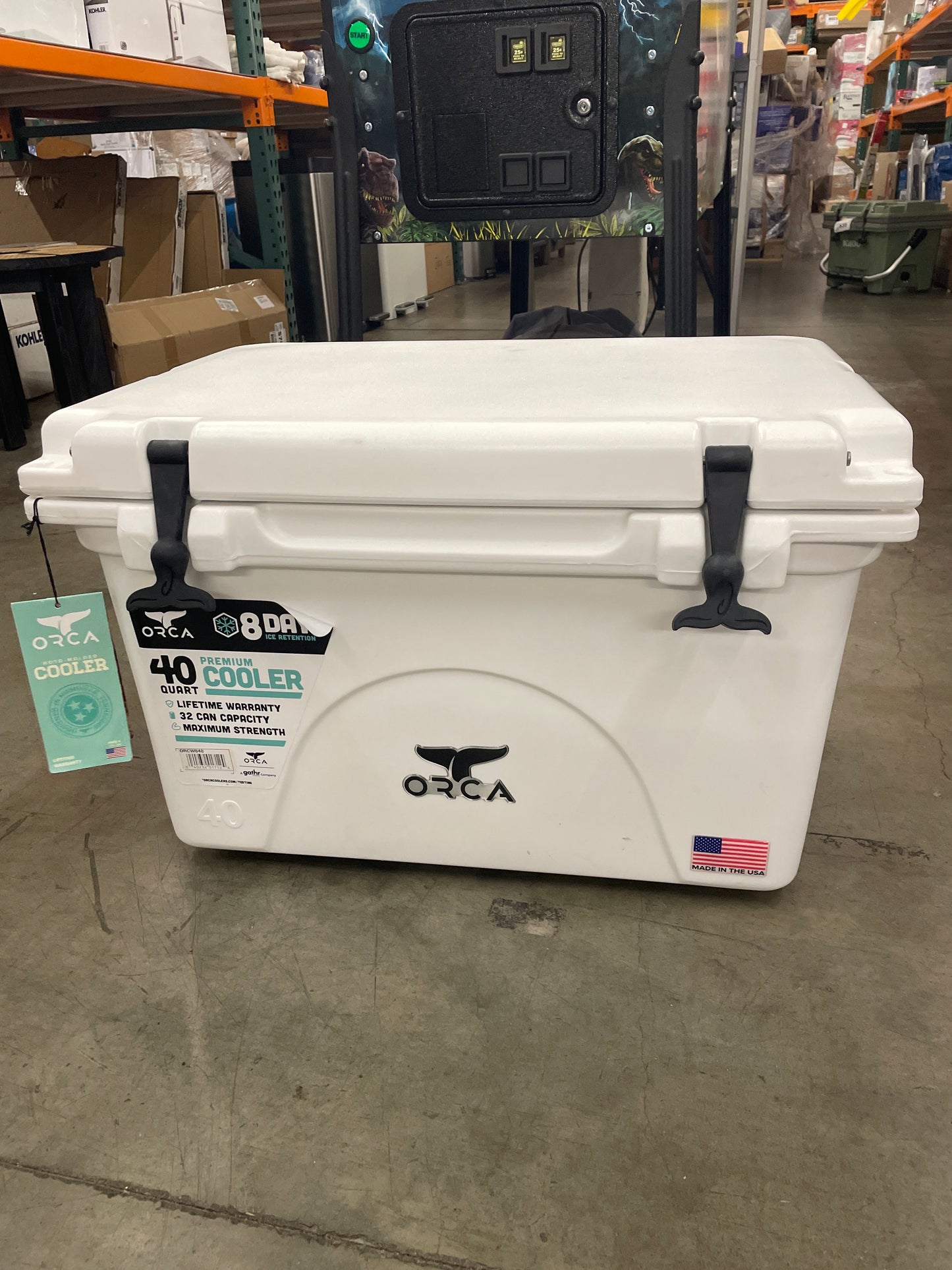 ORCA BW040ORCORCA Cooler, White, 40-Quart - Retail $275