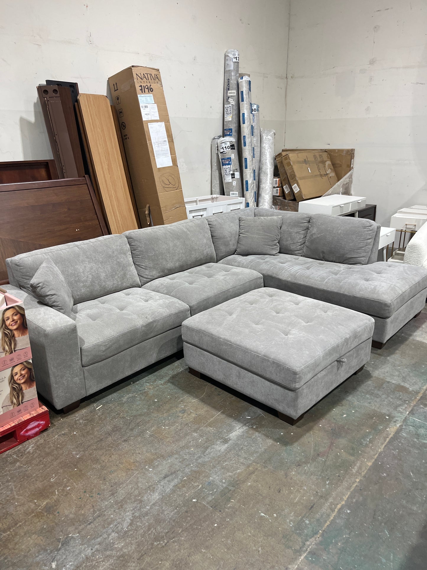 Thomasville Miles Fabric Sectional