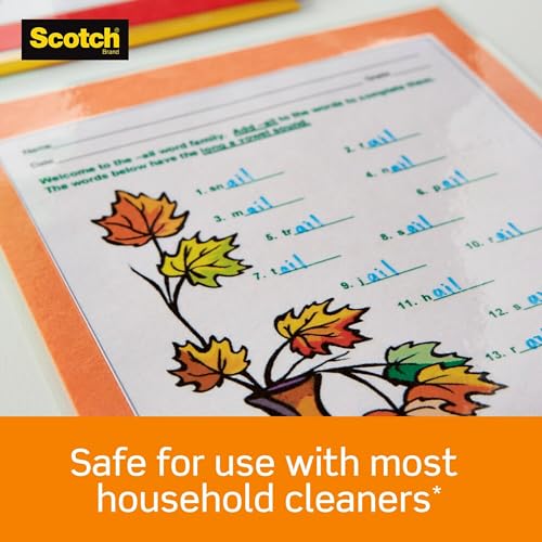 Scotch(TM) Menu Size Thermal Laminating Pouches, 3 mil, 17 1/2 x 11 1/2, 25 per Pack