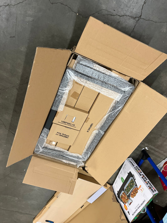 NEW - Olee Sleep CAL KING 18 Inch Heavy Duty Steel Slat Anti-Slip Support, Easy Assembly Platform Bed Frame, Noise Free Steel Mattress Foundation, Maximum Storage, No Box Spring Needed, Black, Cal King Size - Retail $67