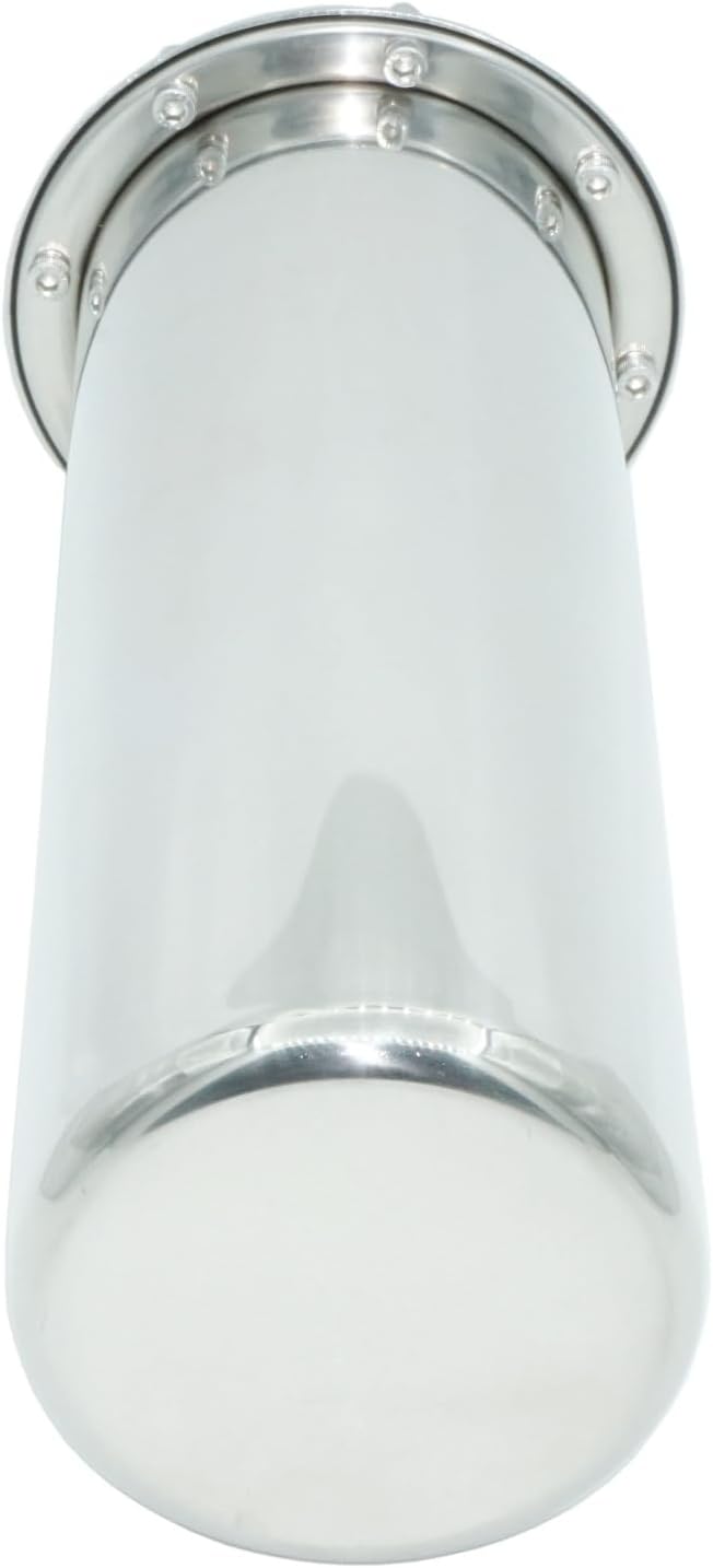 Stainless Steel Time Capsule Anti-Corrosion Waterproof Storage Container for Keepsakes Letters Cards Photos and All Important Memories Storage and Commemorate (13.4 INCH)