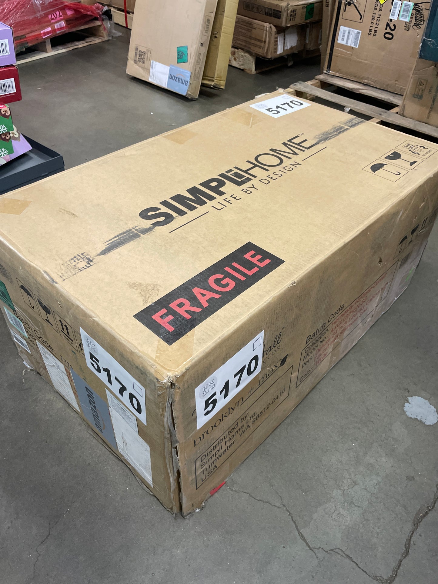 SIMPLIHOME Hennessy Contemporary 24 Inch Deluxe Laundry Cabinet with Faucet and Stainless Steel Sink in Pure White, For the Laundry Room and Utility Room - Retail $499