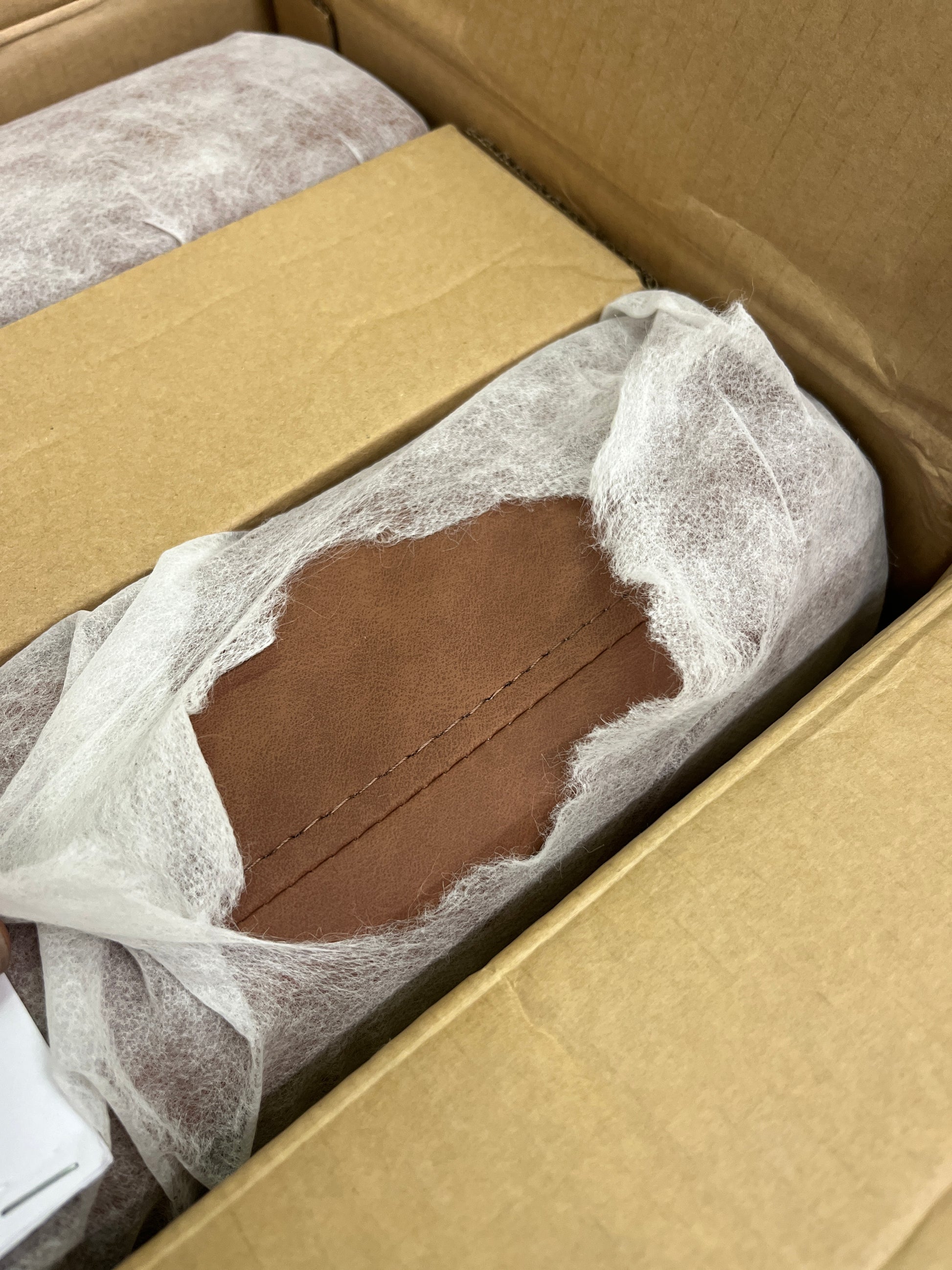 LINSY HOME Futon Sofa Bed, Faux Leather Sleeper Sofa with Mattress and Frame, Convertible Futon Couch for Living Room, Black - Retail $329