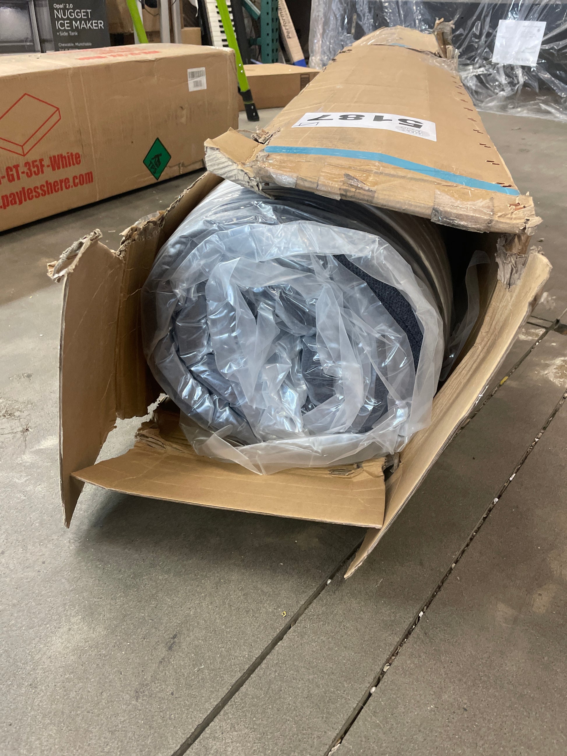 Crayan King Mattress, 10 Inch Memory Foam Mattress King Size, Innerspring Hybrid Mattress in a Box with Motion Isolation, Pressure Relief, CertiPUR-US - Retail $239