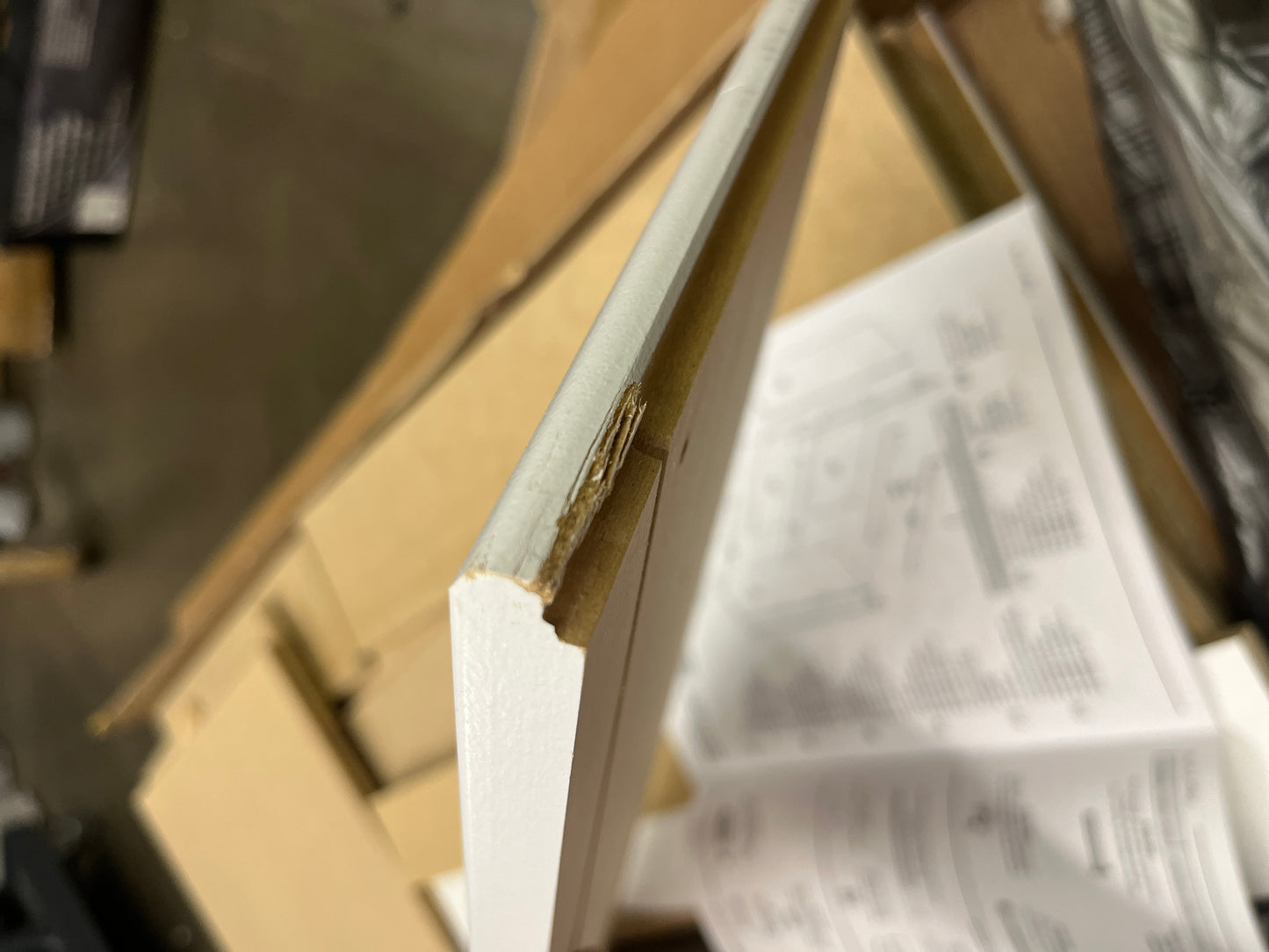 Prepac Sonoma Superior 5-Drawer Chest for Bedroom - Spacious and Stylish Chest of Drawers, Measuring 16"D x 31.5"W x 45.25"H, In White Finish - Retail $167