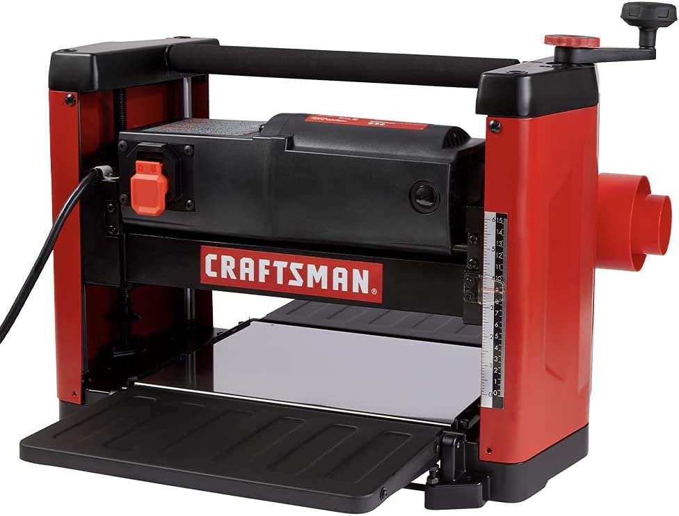 NEW - CRAFTSMAN Planer, 15 Amp, For Benchtops, Two Knife Solid Steel Cutter Head (CMEW320) - Retail $349