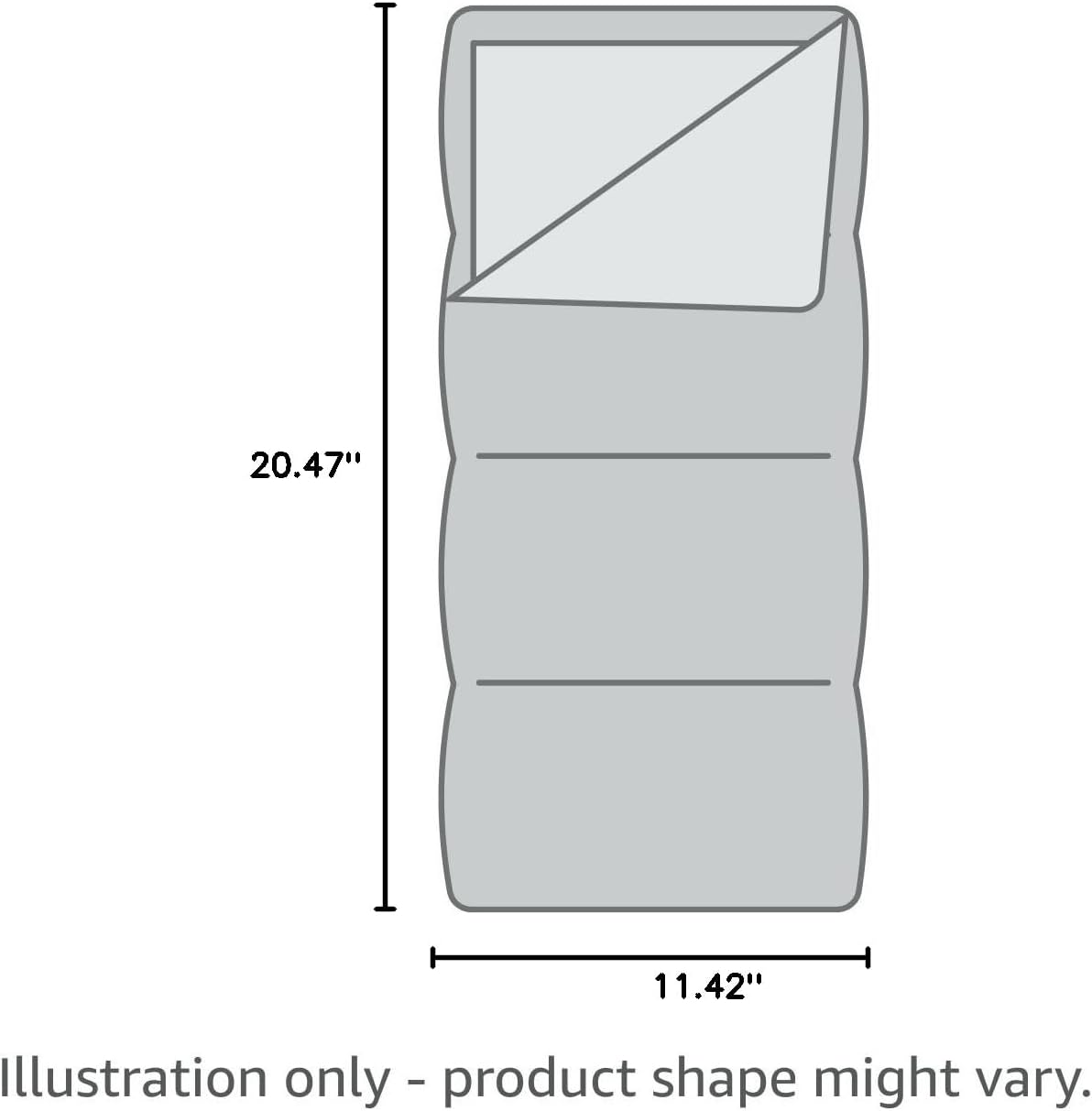 Coleman Heritage Big & Tall Cold-Weather Sleeping Bag - 10F Camping for Adults, Comfortable & Warm Flannel for Outdoor Use, Fits Adults up to 6ft 7in Tall - Retail $77