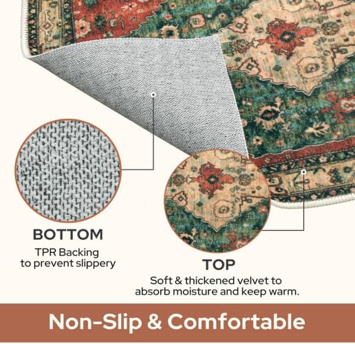 Black Cat and Skeleton Black Cat Door Mat Quirky Cool Checkered Doormat Welcome Mat Housewarming Gift New Home Closing Gift Front Door Mat for Home Entrance, Yard, Patio, 16x24 Inches