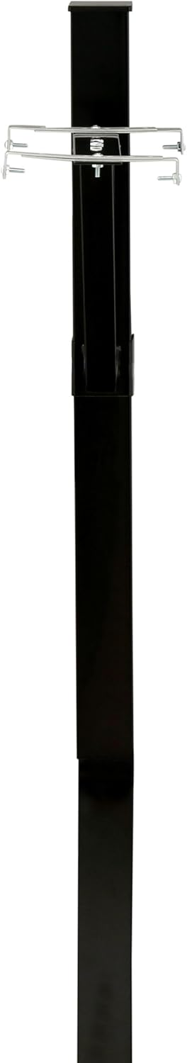 Architectural Mailboxes Drive-in Post Kit Galvanized Steel Mailbox Post, Compatibility Code A, B, SDPK00AM, Black