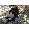 Barebones Neelum Zipper Pouch: Stylish Tool Bag & Travel Bag for Office Supplies, Makeup, and Chargers – Versatile Pencil Pouch with Durable Waxed Canvas and Water-Resistant Design (Large)
