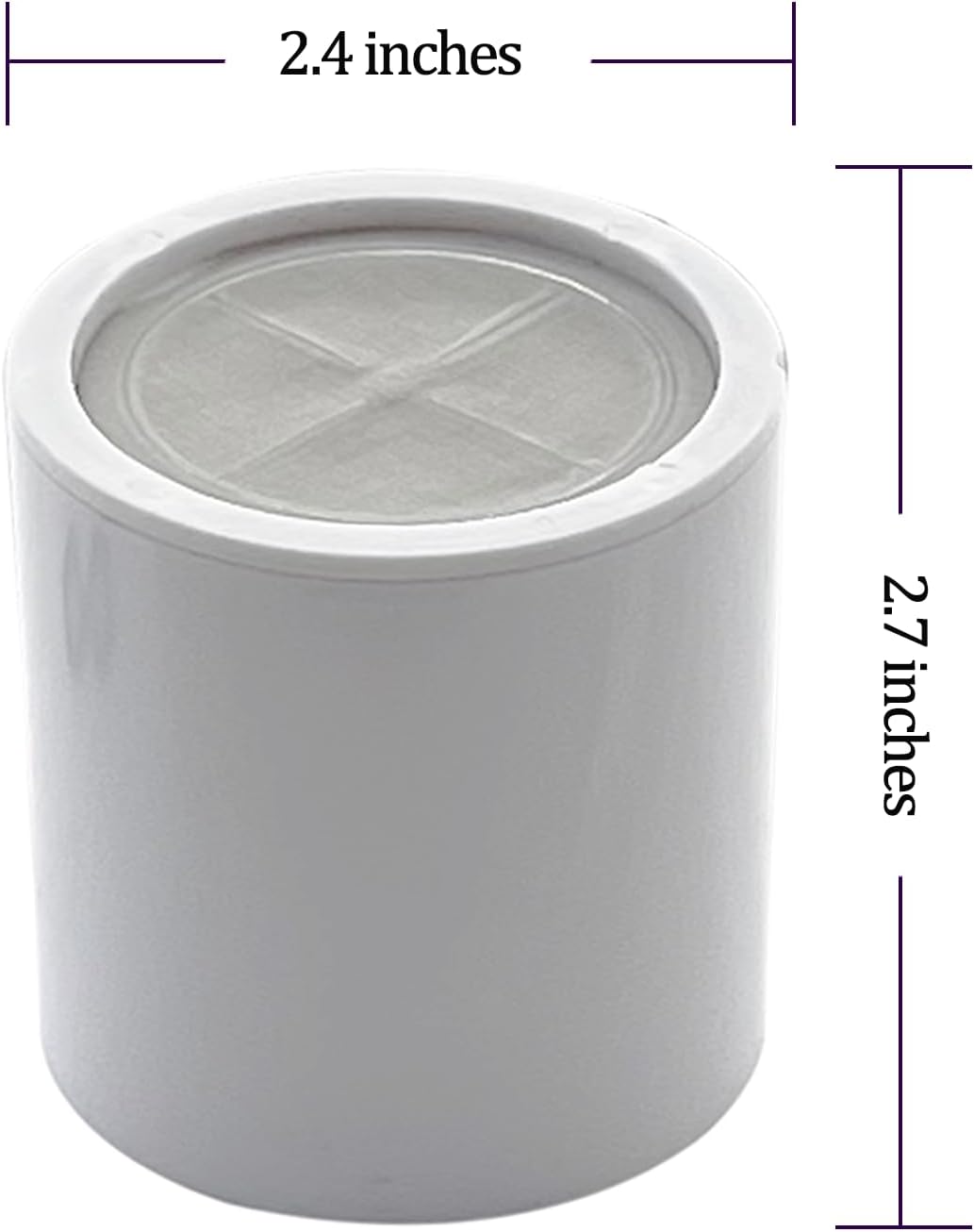 Stage Shower Filter Cartridge - Remove Chlorine Heavy Metals and Other Sediments, Reduces Dry Itchy Skin, Dandruff, High Output Hard Water Filter Replacement Cartridge (15 Stage-1)