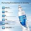 ICEPURE RPWF Refrigerator Water Filter Replacement For GE RPWF（𝐍𝐎𝐓 𝐑𝐏𝐖𝐅𝐄）, WATER SENTINEl WSG-4, RWF3600A, 1PACK