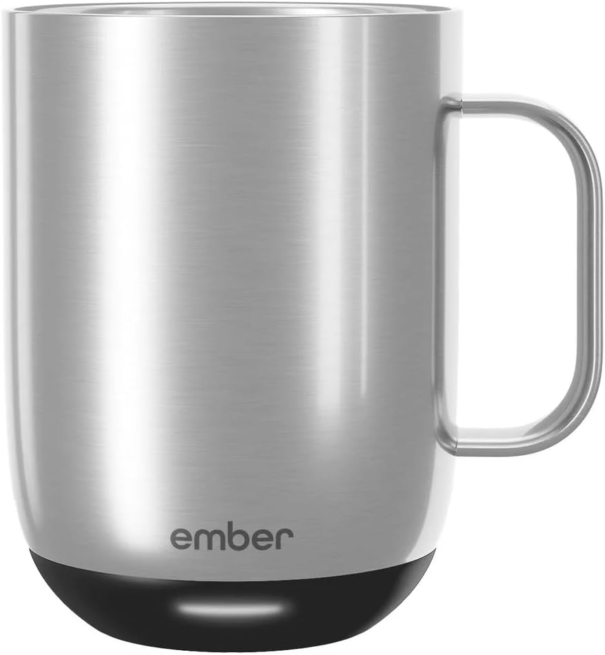 NEW - Ember Mug 2, 14 oz, Temperature Control Smart Mug, Stainless Steel