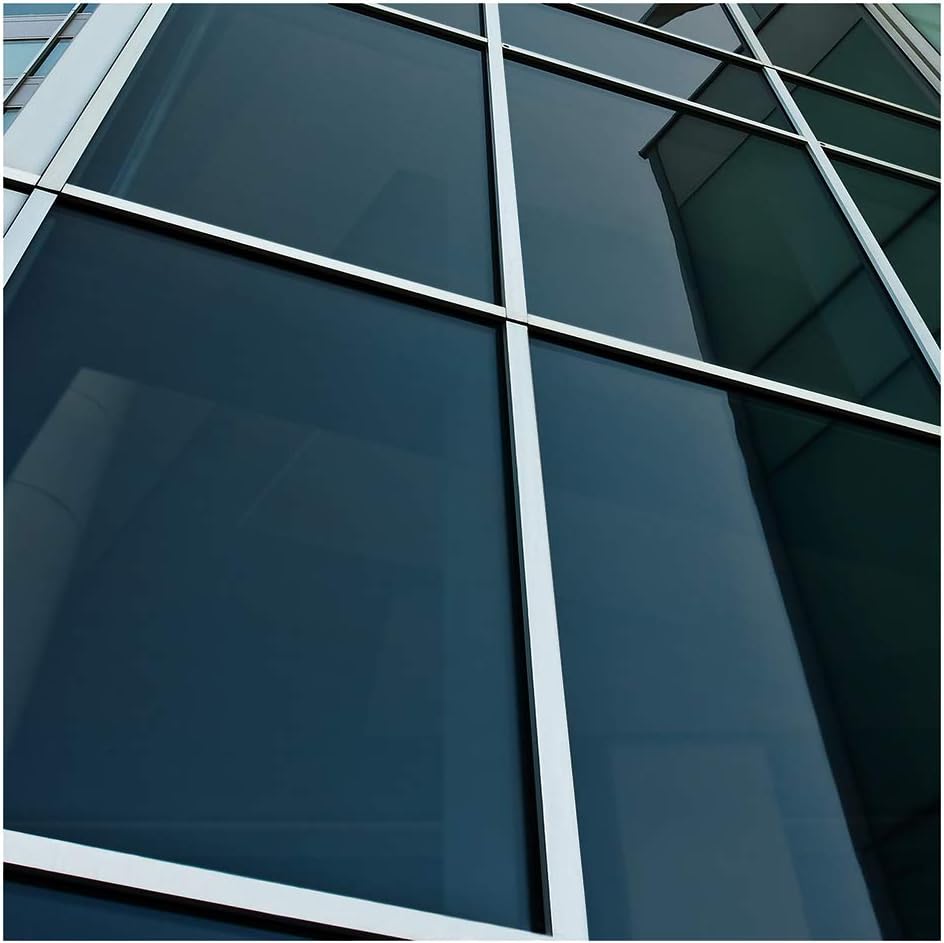 NEW - BDF NA20 Window Film Privacy and Sun Control N20, Black (Dark) - 24in X 24ft - Retail $67