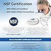 ICEPURE RPWF Refrigerator Water Filter Replacement For GE RPWF（𝐍𝐎𝐓 𝐑𝐏𝐖𝐅𝐄）, WATER SENTINEl WSG-4, RWF3600A, 1PACK