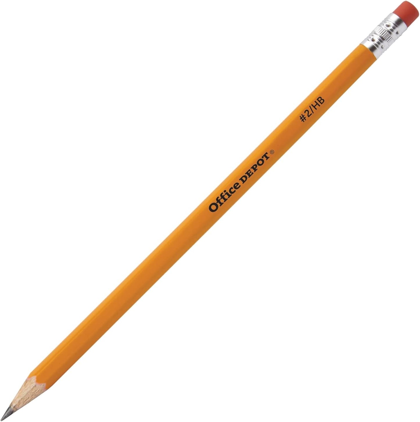 Office Depot® Brand Gravity Feed Woodcase Pre-Sharpened Pencils, 2.2 mm, HB Hardness, Yellow, Box Of 144 Pencils - Retail $15