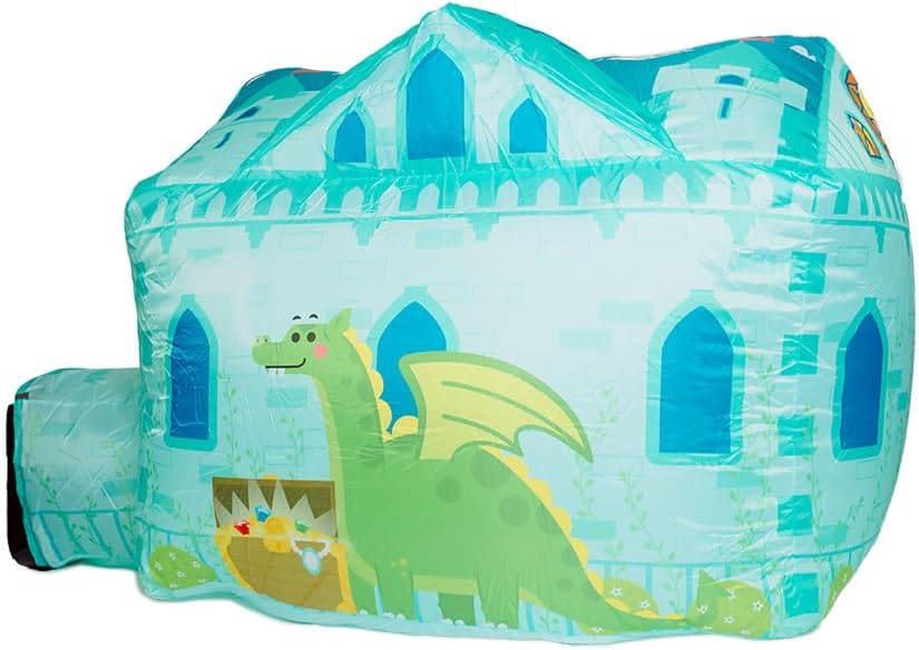 Chuckle & Roar - Inflatable Air Castle - Simple Imagination Play - Great for Toddlers - Ages 3 and Up