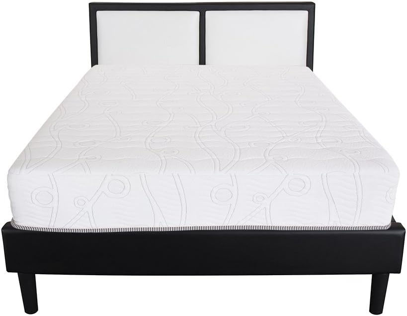 NEW - Olee Sleep 10 Inch Queen Mattress, Support Cloud Hybrid Mattress, Gel Infused Memory Foam, Pocket Spring for Support and Pressure Relief, CertiPUR-US Certified, Bed-in-a-Box, Soft, Queen Size - Retail $353