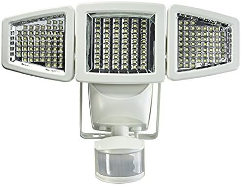 Sunforce Solar Triple Head Motion Activated Security Light 1500 Lumens