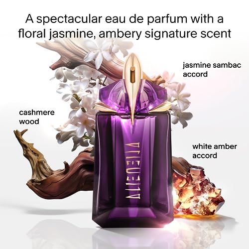 Mugler Alien Eau de Parfum - Long Lasting Floral Woody Womens Perfume