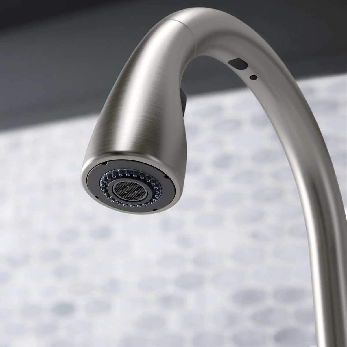 NEW - Kohler touchless pull-down kitchen faucet with soap/lotion dispenser - Retail $249