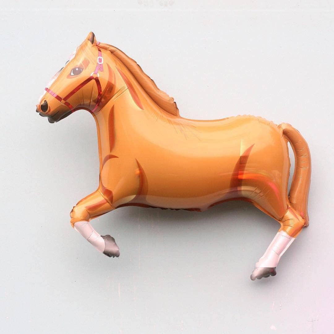 4 Pack Giant Horse Balloons - Horse Themed Party Decorations