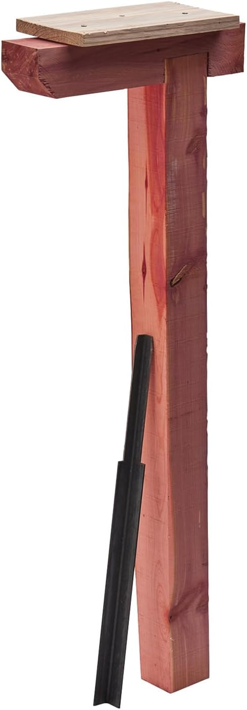 Architectural Mailboxes DPK000AM Drive-in Post, No Size, Aromatic Cedar