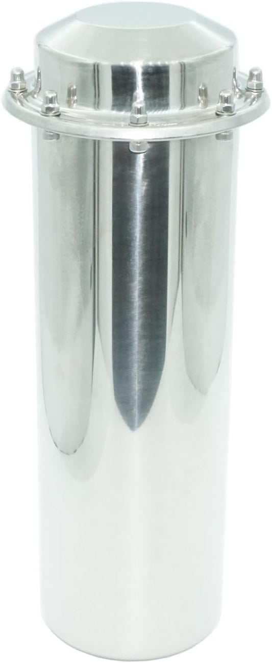 Stainless Steel Time Capsule Anti-Corrosion Waterproof Storage Container for Keepsakes Letters Cards Photos and All Important Memories Storage and Commemorate (13.4 INCH)