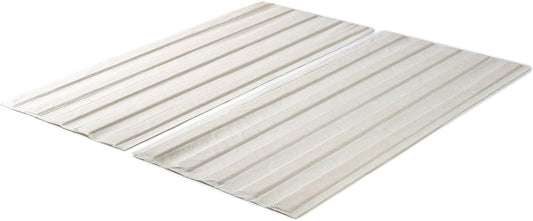 NEW - ZINUS KING Compack Fabric Covered Wood Slats, Bunkie Board, Box Spring Replacement, Natural, King - Retail $75