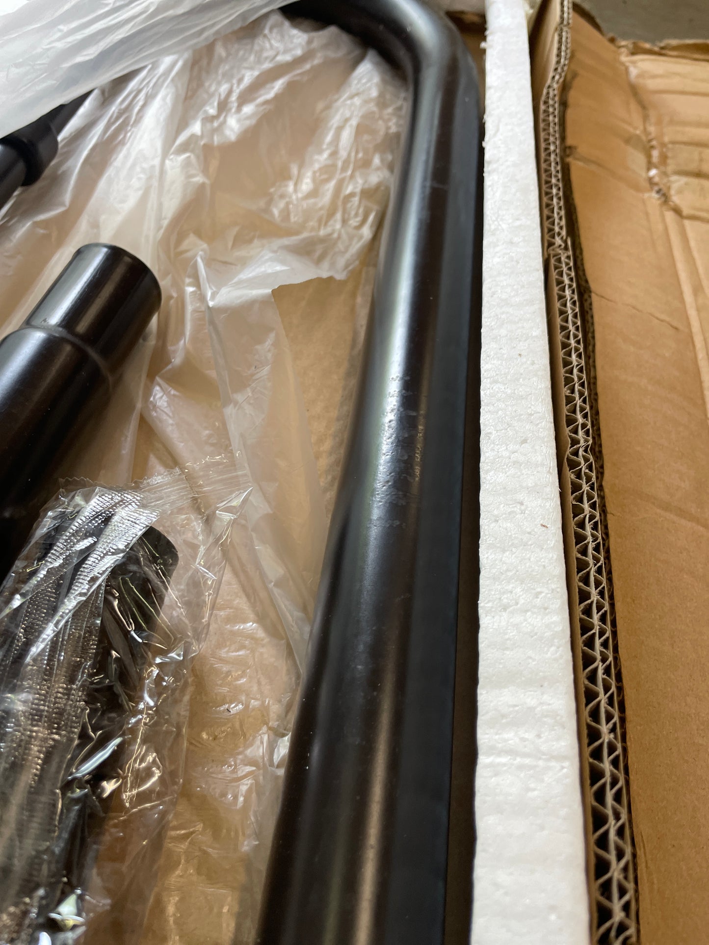 Modway Serena Rustic Farmhouse Style Steel Metal King Headboard Size in Brown - Retail $111