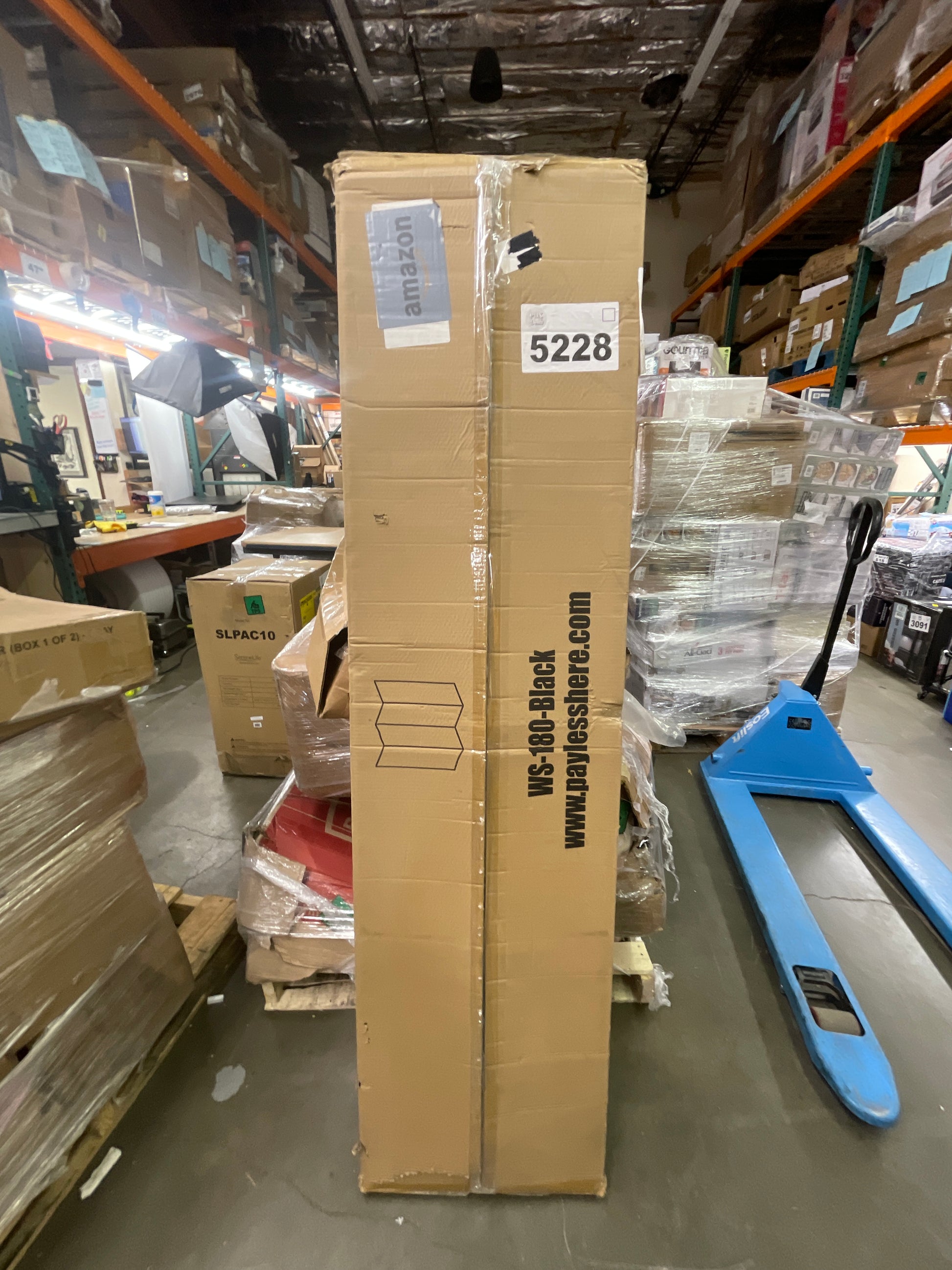 Room Divider 6FT Wall Divider Wood Screen 4 Panels Wood Mesh Hand-Woven Design Room Screen Divider Indoor Folding Portable Partition Screen,Black - Retail $59