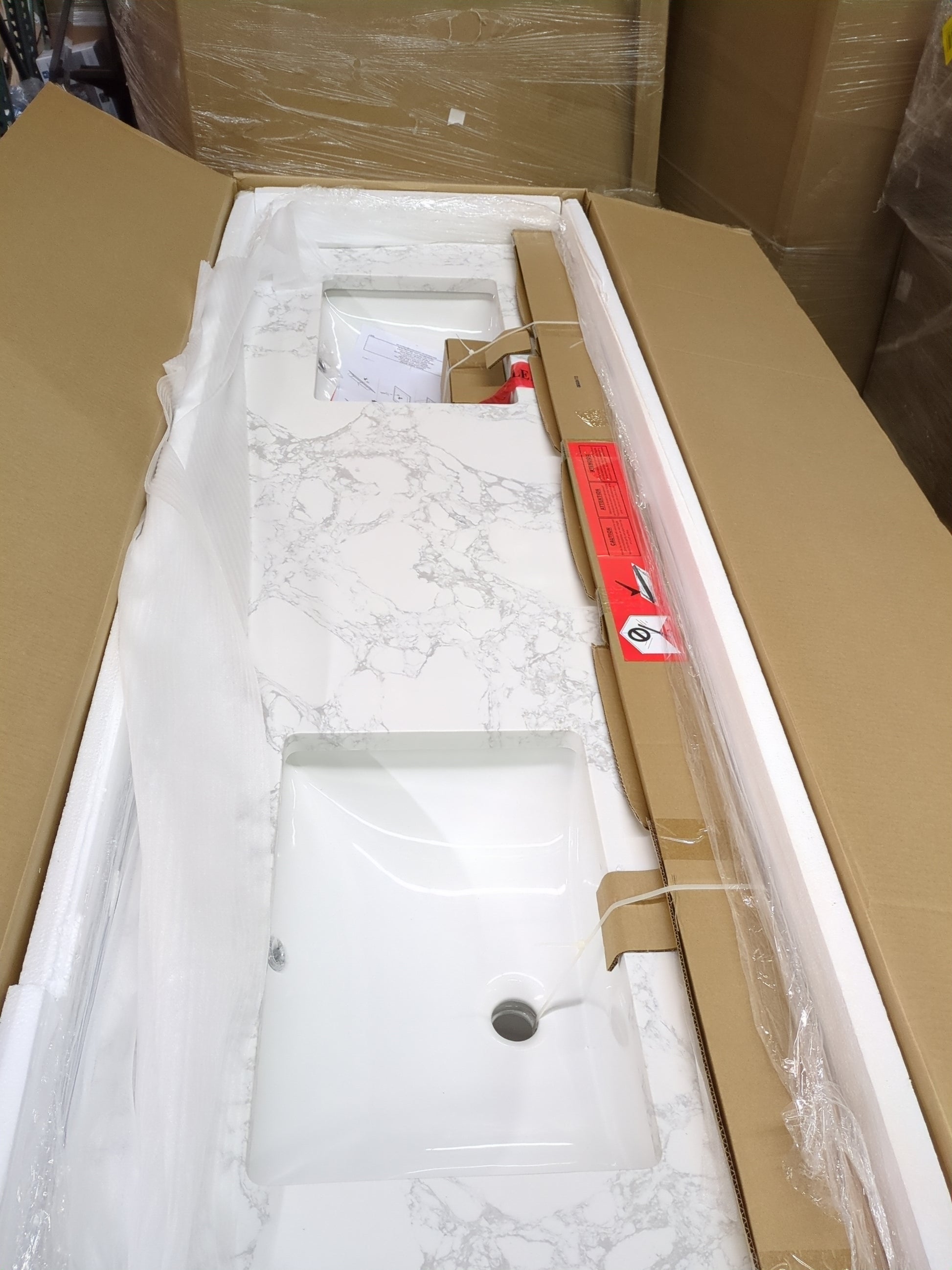 P ALONSO VANITY 72 BROWN - Retail $1749