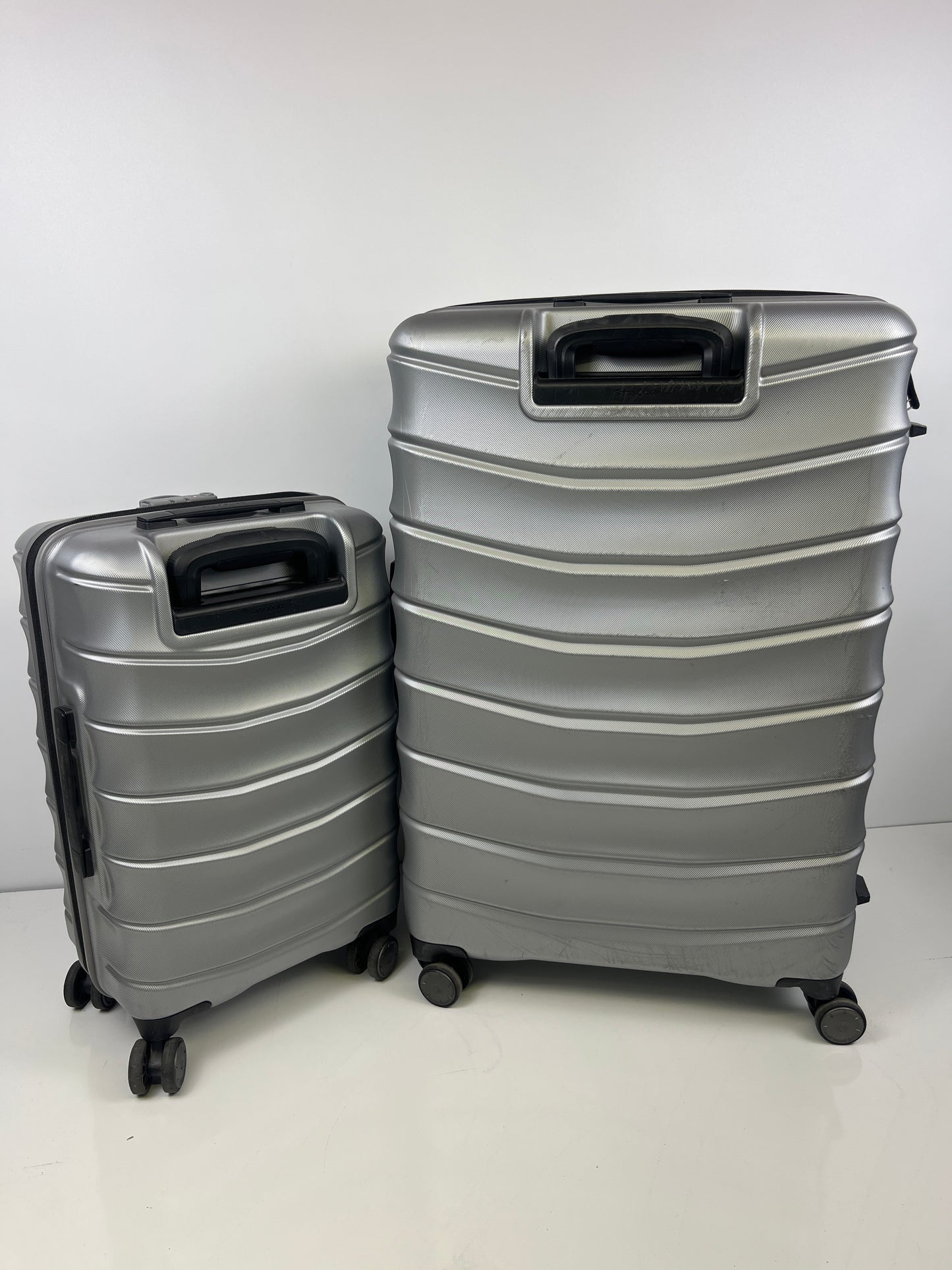 Samsonite Silver Amplitude Hardside 2 Piece Luggage Set