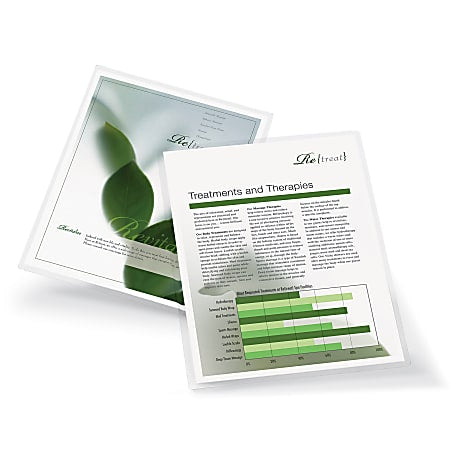 Office Depot® Brand Laminating Pouches, Letter Size, 3 Mil, 9" x 11.5", Pack Of 50