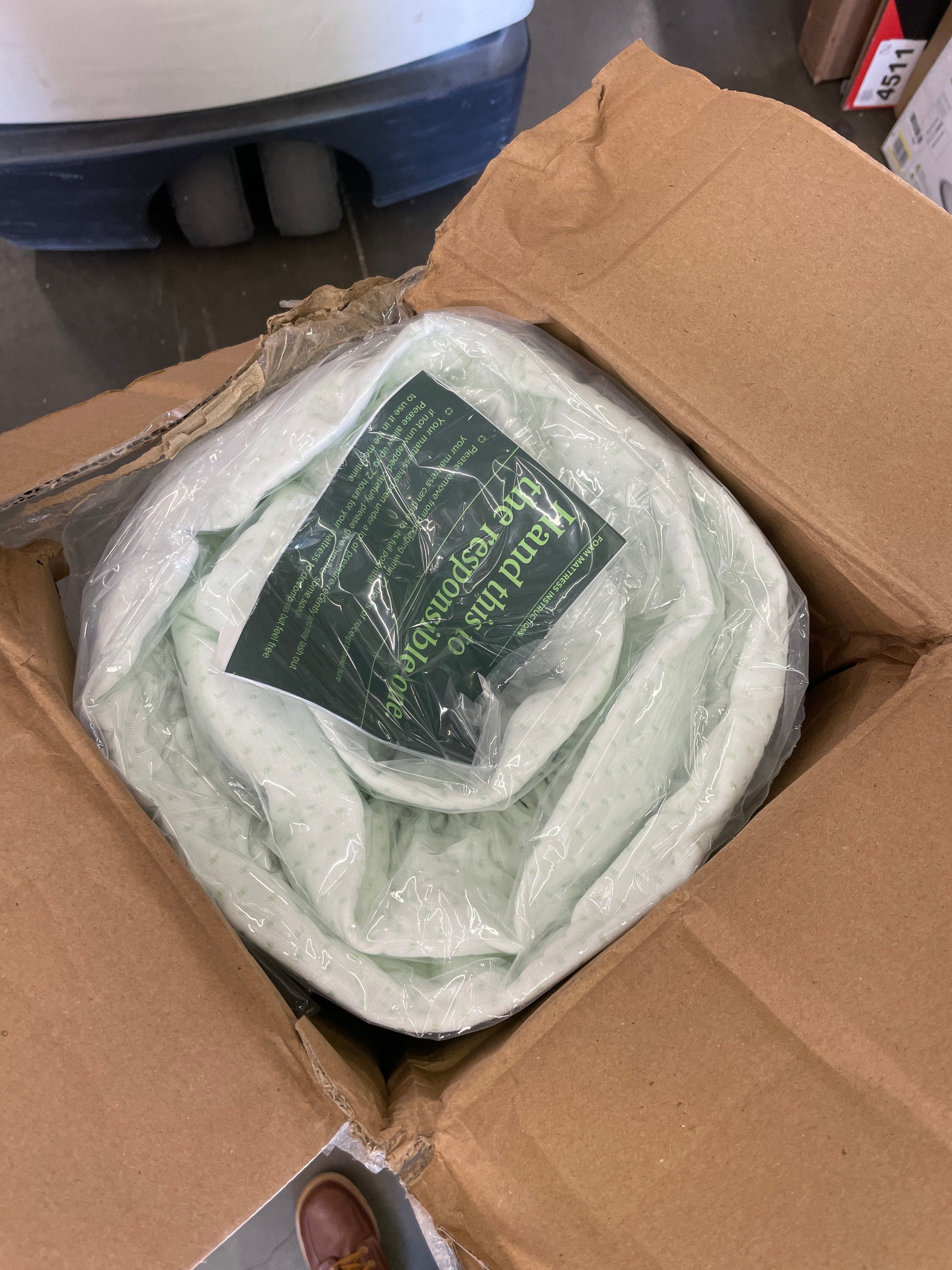 Zinus 8 Inch Green Tea Memory Foam Mattress [New Version], Fiberglass Free, Medium Firm Feel, Zoned Pressure Relief, Certified Safe Foams & Fabric, Bed-in-A-Box, Full - Retail $205