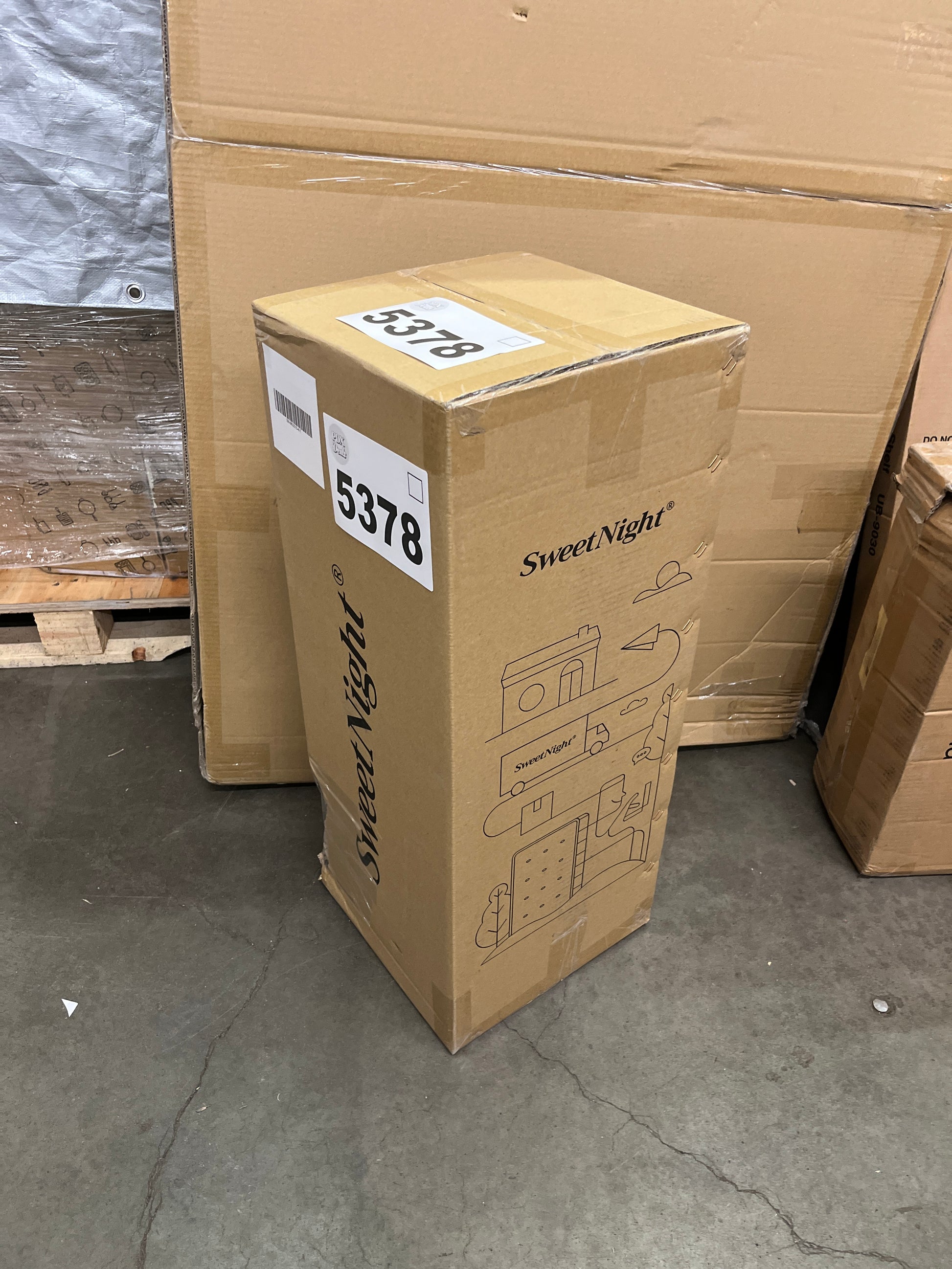 Sweetnight Tri Folding Mattress - 4-inch Foldable Mattress with a Collapsible and Washable Cover | Medium-Firm with Non-Slip Design | Suitable for RV Travel, Camping, Guest ï¼ˆTwinï¼‰ - Retail $105