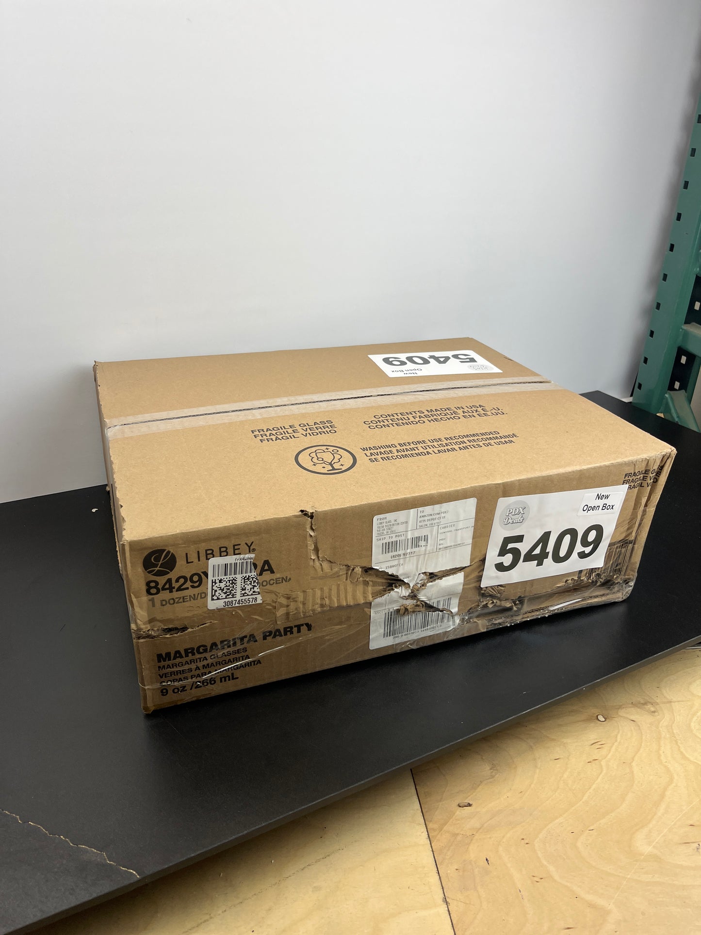 Libbey Margarita Party Glasses, 9-ounce, Set of 12 - Retail $34