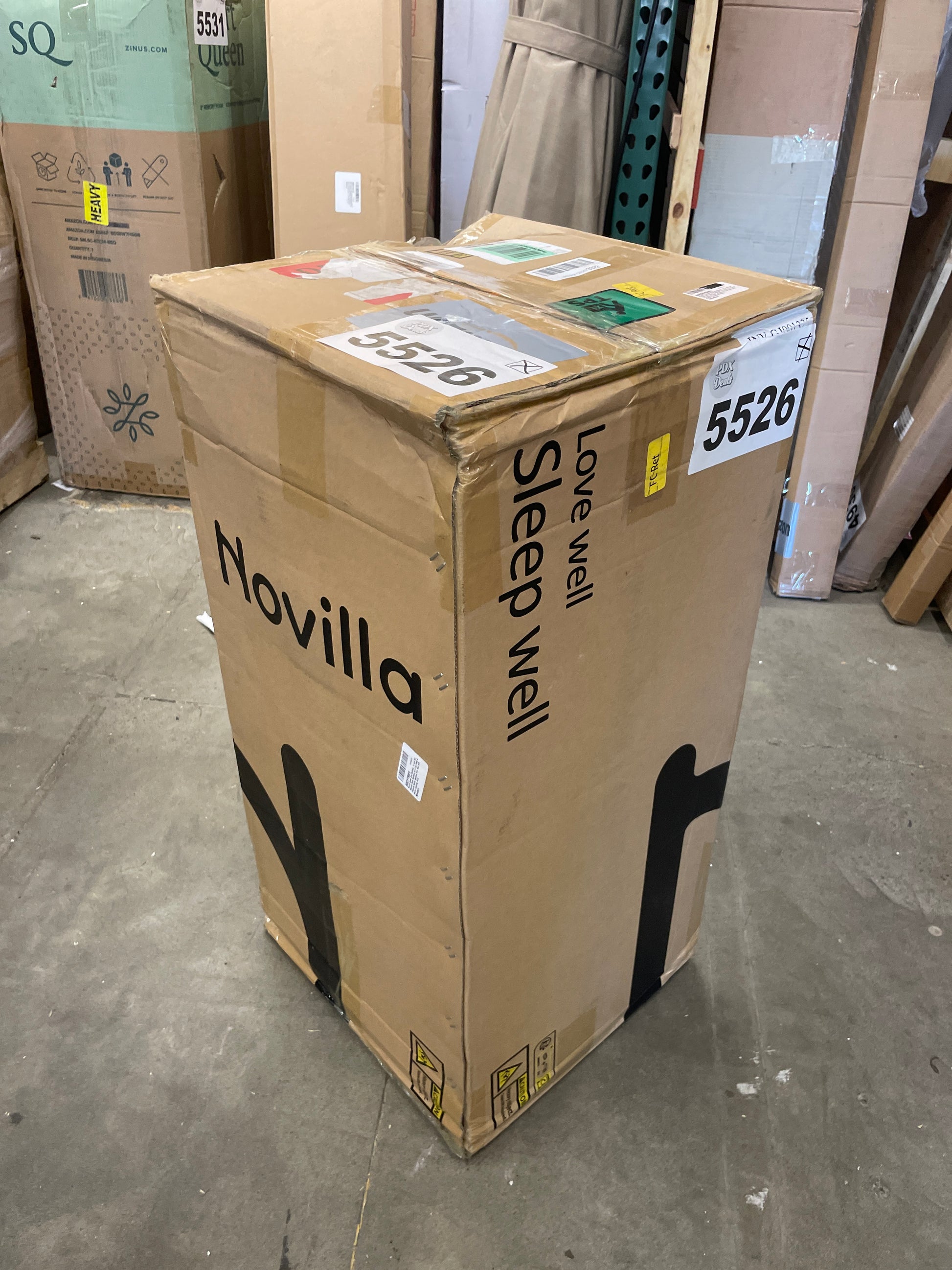 Novilla Queen Size Mattress, 12 Inch Gel Memory Foam Mattress for Cool Sleep & Pressure Relief, Medium Plush Feel with Motion Isolating, Bliss - Retail $345