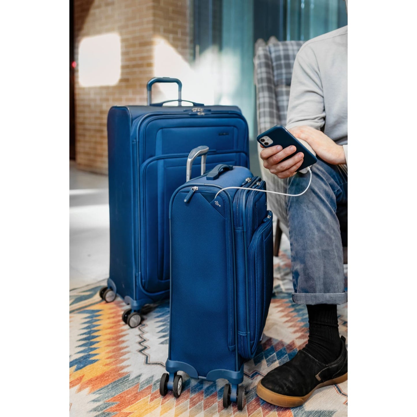 NEW - Samsonite Cerulean Renew 2-piece Softside Set - Retail $199