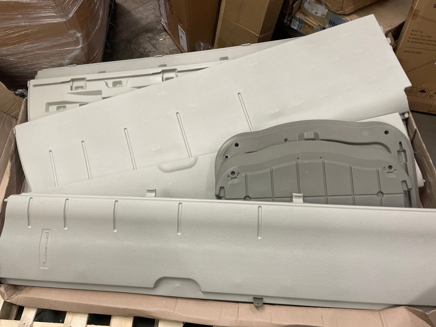 Rubbermaid Vertical Resin Weather Resistant Outdoor Storage Shed, 2x2.5 ft., Olive and Sandstone, for Garden/Backyard/Home/Pool - Retail $329