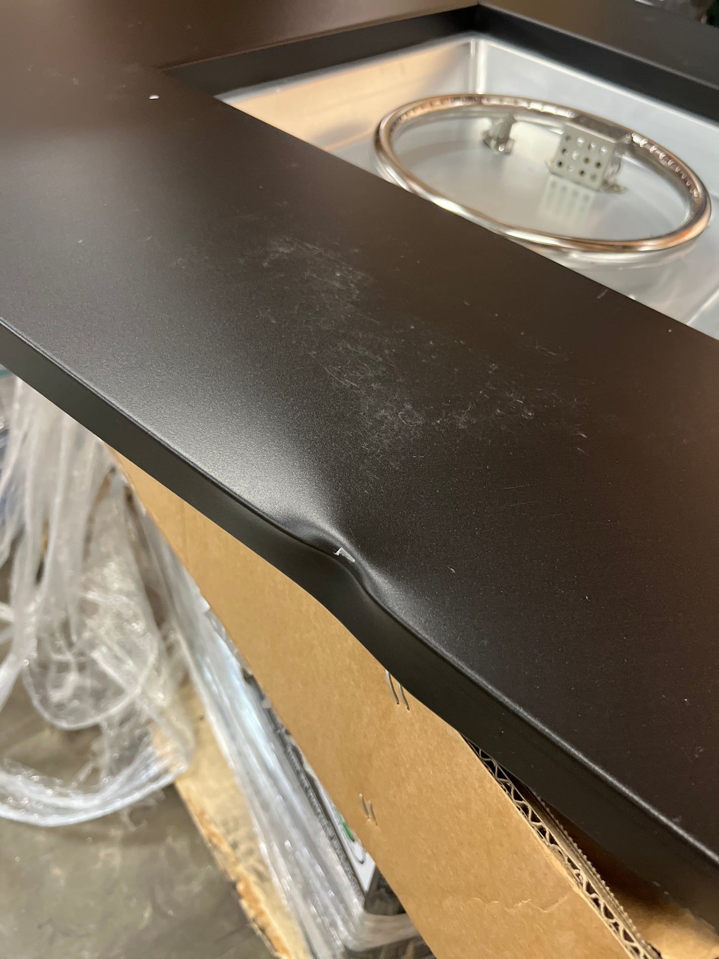 Ciays Propane Fire Pits 32 Inch Outdoor Gas Fire Pit, 50,000 BTU Steel Fire Table with Lid and Lava Rock, Add Warmth and Ambience to Gatherings and Parties On Patio Deck Garden Backyard, Black - Retail $179