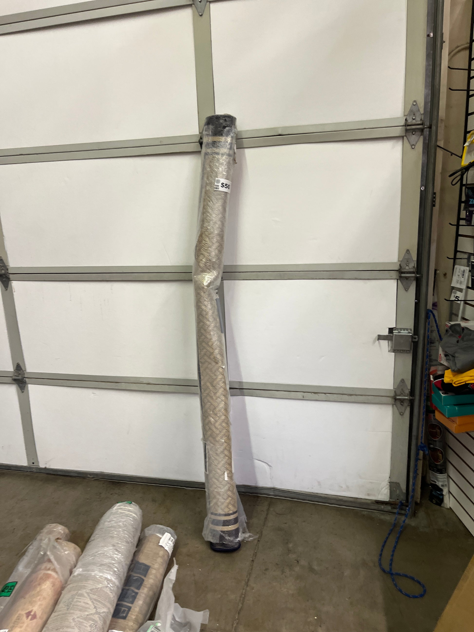 Gertmenian Indoor Outdoor Classic Flatweave Area Rug, Stain & UV Resistant Carpet, Deck, Patio, Poolside & Mudroom, 6x9 Ft Medium, Simple Border, Navy Blue, 21768 - Retail $124