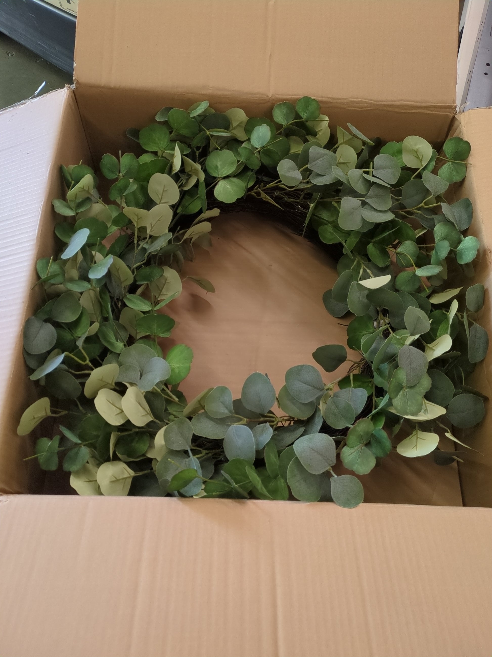30" EUCALYPTUS WREATH - Retail $69