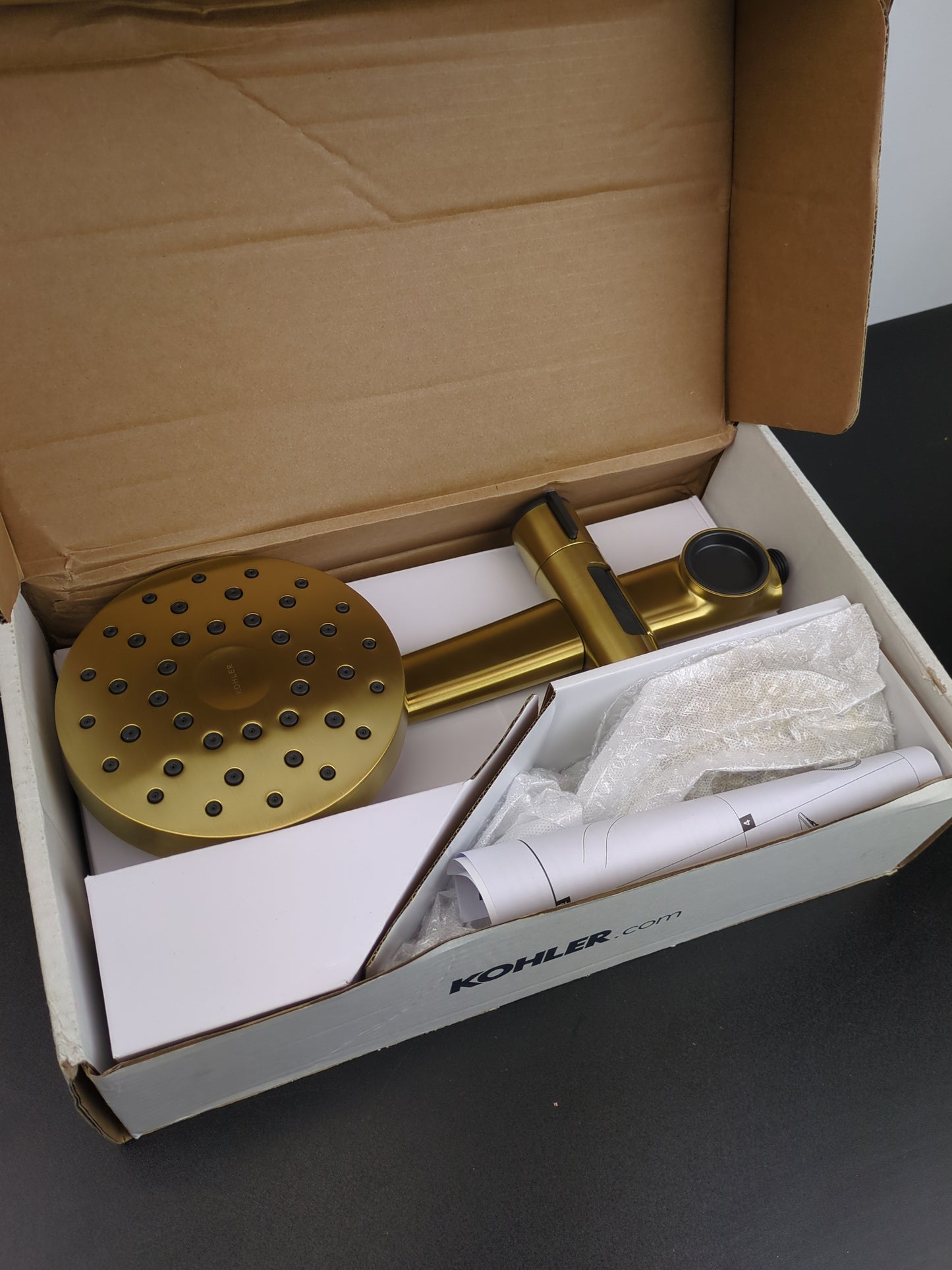 KOHLER PRONE SHOWER HEAD - Retail $99